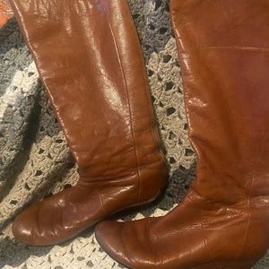 Nordstrom BP Cognac Learher Size 9 Boots